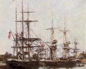 尤金 布丹 : Trouville Harbor